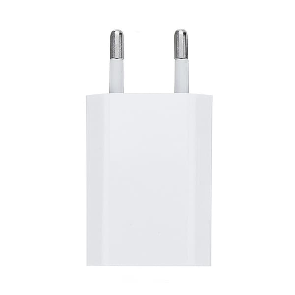 2M USB-USB-C Latauskaapeli Valkoinen + 1A Seinälaturi