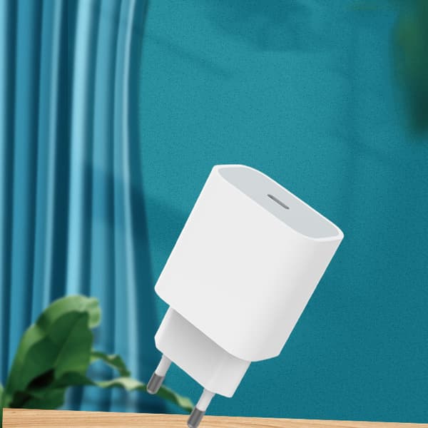 Väggladdare USB-C Snabb + Lightning Kabel iPhone