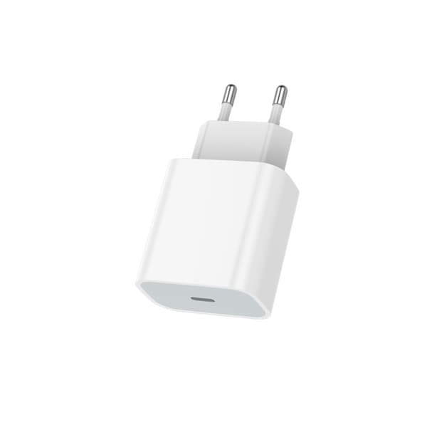 Väggladdare USB-C Snabb + Lightning Kabel iPhone