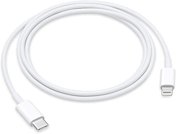 Väggladdare USB-C Snabb + Lightning Kabel iPhone