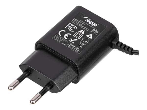Akyga AK-PD-03 - Strømadapter - 3.3 watt - 600 mA (Karcher VAC power connector) - svart