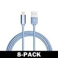 Miniatyrbillede 1 af 2: 3M Kabel iPhone Oplader Nylon Quick Charge Blå
