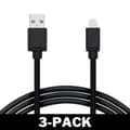 Miniatyrbild 1 av 2: 2M Kabel iPhone Laddare Nylon Quick Charge Svart