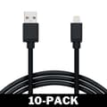Miniatyrbild 1 av 2: 2M Kabel iPhone Laddare Nylon Quick Charge Svart
