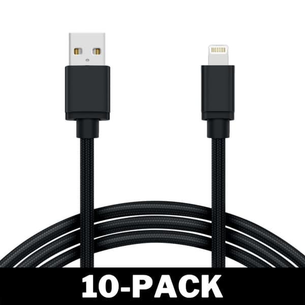 3M Kaapeli iPhone Laturi Nylon Quick Charge Musta