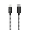 Miniatyrbillede 1 af 2: SiGN Skin USB-C till Lightning Kabel 2.1A, 2m - Svart/Vit