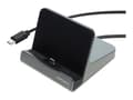 Miniatyrbilde 3 av 5: 4smarts Tablet Ladestation VoltDock USB-C 60W gunmetal