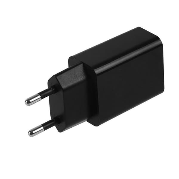 SiGN Väggladdare för iPhone, iPad, Android 1xUSB-A, 2.4A - Svart