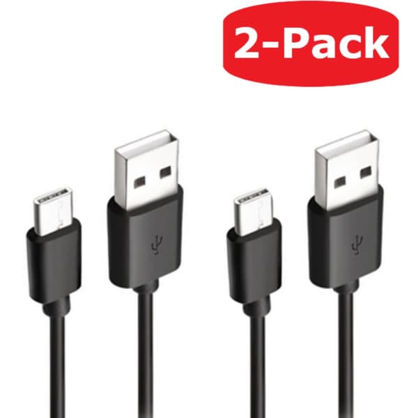 2-pack USB-C -Latauskaapeli Quick Charge Pikalataus 1,2M Musta