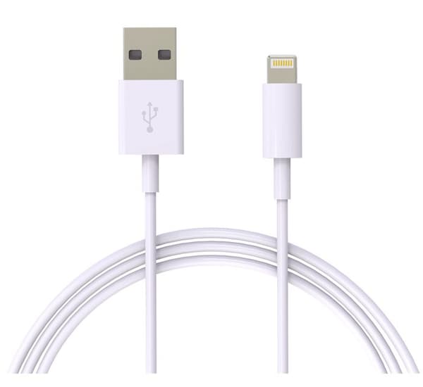 3M Lightning iPhone Laddkabel till Alla Modeller - Vit