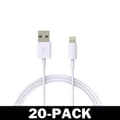 Miniatyrbild 1 av 4: 3M Lightning iPhone Laddkabel till Alla Modeller - Vit
