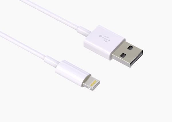 3M Lightning iPhone Laddkabel till Alla Modeller - Vit