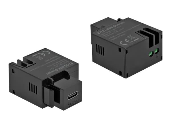 Delock - Strömadapter - 10.5 Watt - 2.1 A (24 pin USB-C) - svart