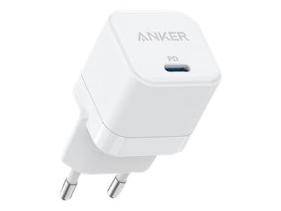 Anker PowerPort III Cube - Strømadapter - 20 watt - 3 A - IQ 3.0 (24 pin USB-C) - hvit