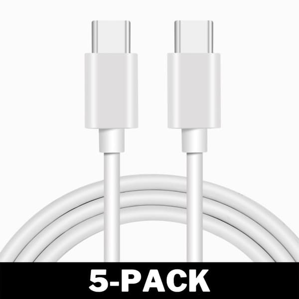 1M Universal USB-C - USB-C -kaapeli Valkoinen
