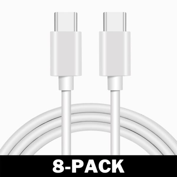 1M Universal USB-C - USB-C -kaapeli Valkoinen