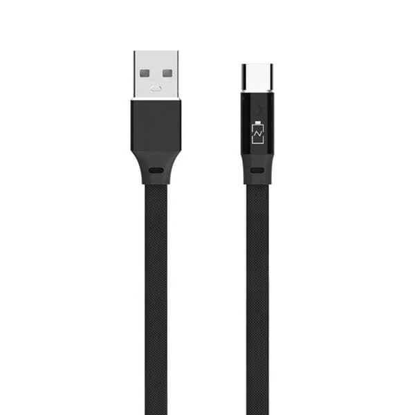 Quick Charge USB-C -latauskaapelin ilmaisin 1M Musta