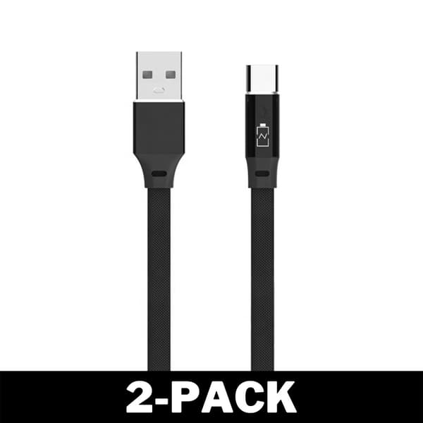 Quick Charge USB-C -latauskaapelin ilmaisin 1M Musta