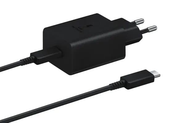 Samsung® | EP-T4510 - Hurtiglading Vegglader - 45 Watt - 3 A - USB-C - Sort | Inkl. 1,8 m USB-C-kabel