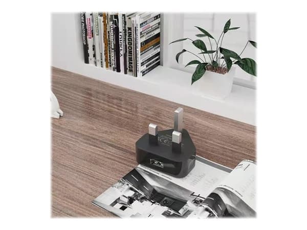 CoreParts MBXUSB-AC0017, Sisätila, AC, 5 V, 2,4 A, Musta