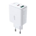 Miniatyrbild 1 av 3: Acefast PD Väggladdare USB Till USB-C 32W - Vit