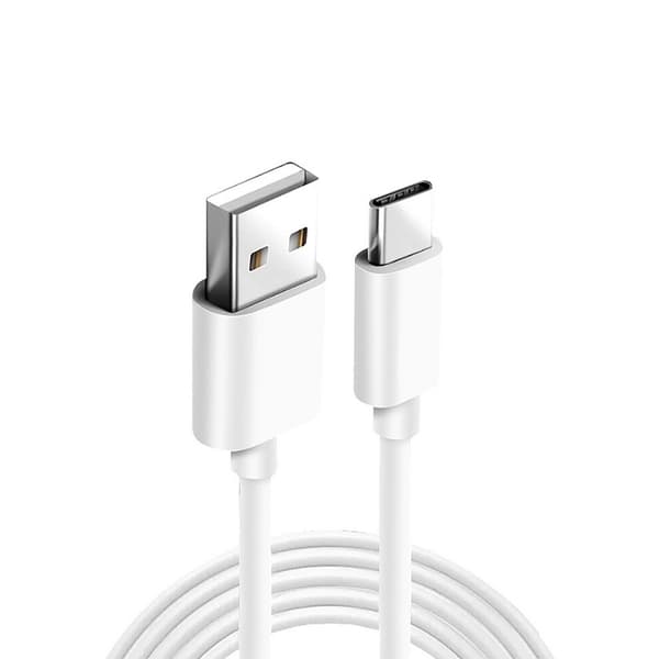 USB-C Quick Charge Kabel 1M Hvid