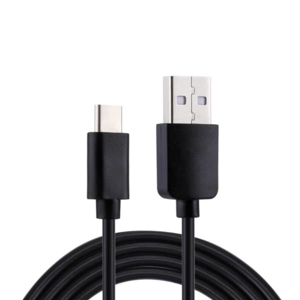USB-C Quick Charge Kabel 1M Sort