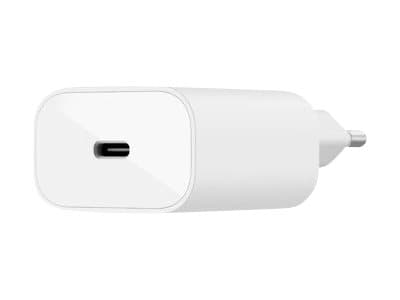 Belkin BoostCharge - Strømadapter - 25 watt - PD 3.0 (24 pin USB-C) - hvit Hvit