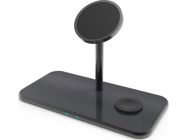 eSTUFF ES638210, Sisätila, USB, 12 V, Langaton lataaminen, 0,8 m, Alumiini
