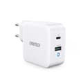 Miniatyrbild 1 av 4: Choetech Väggladdare USB-A Till USB-C 65W - Vit