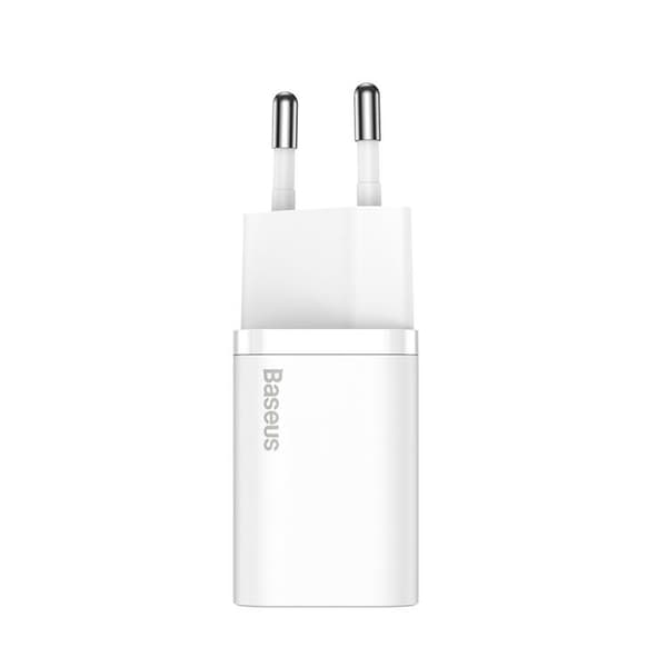 Baseus Super Väggladdare USB-C 25W - Vit