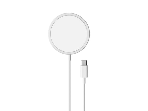PURO - Trådløs ladepute - magnetisk - 15 watt - for Apple iPhone 11, 12, 13, 8, SE, X, XR, XS, XS Max
