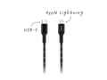 Miniatyrbilde 3 av 5: Usbepower EVERTEK XXL USB-C to Lightning - 2.5m Lightning cable with Kevlar reinforcement