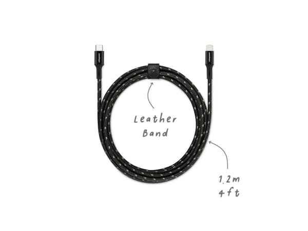 Usbepower EVERTEK USB-C to Lightning - 1.2m Lightning cable with Kevlar reinforcement