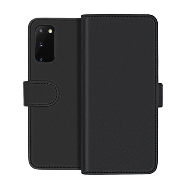 Samsung Galaxy A12 Plånboksfodral med Stativ - Svart