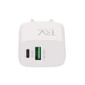Miniatyrbillede 3 af 4: Rvelon Snabbladdare USB-A & USB-C 20W