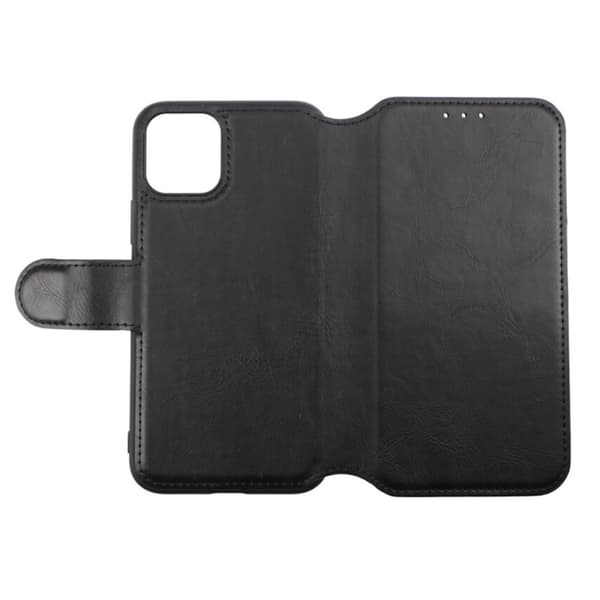 iPhone 11 Pro Plånboksfodral Extra Kortfack Rvelon - Svart