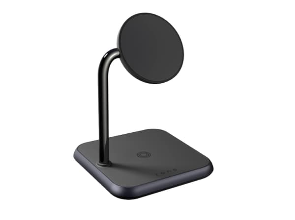 ZENS - Trådløst ladestativ - 3-i-1, magnetisk - PD (24 pin USB-C) - på kabel: USB-C