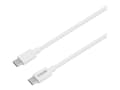 Miniatyrbild 2 av 5: DELTACO USBC-AC146 - Strömadapter - 20 Watt - 3 A - PD (24 pin USB-C) - på kabel: USB-C - vit