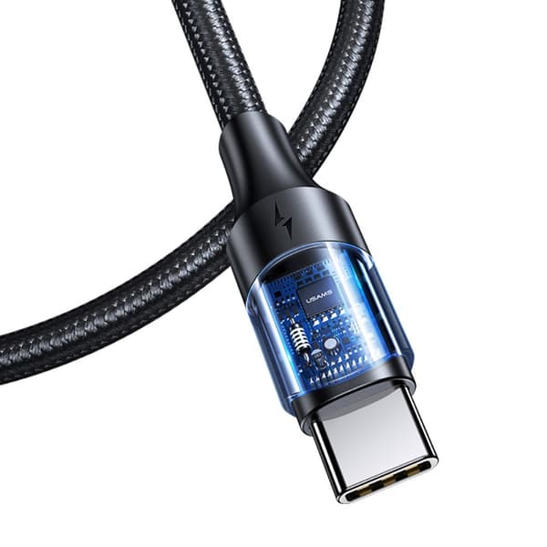 USAMS Kabel U71 Nylon USB-C/USB-C 3 m