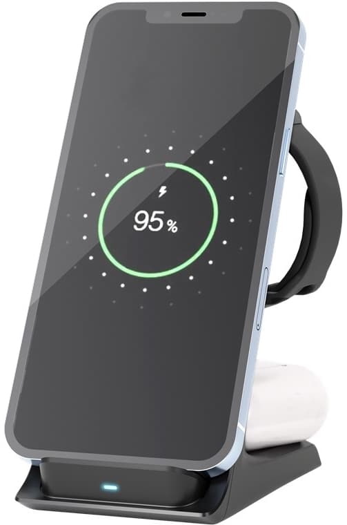 Goobay 60217, Matkapuhelin/älypuhelin, USB Type-C, Musta, Apple, 9 V, 5 V