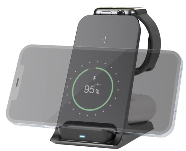 Goobay 60217, Matkapuhelin/älypuhelin, USB Type-C, Musta, Apple, 9 V, 5 V