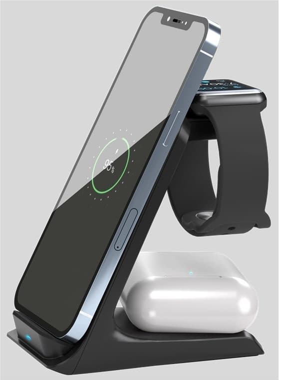 Goobay 60217, Matkapuhelin/älypuhelin, USB Type-C, Musta, Apple, 9 V, 5 V
