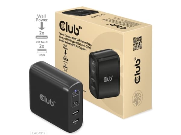 Club 3D CAC-1912 - Strømadapter