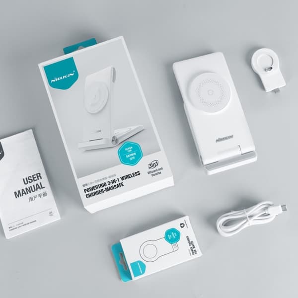 Nillkin Powertrio 3-in-1 MagSafe Trådløs oplader