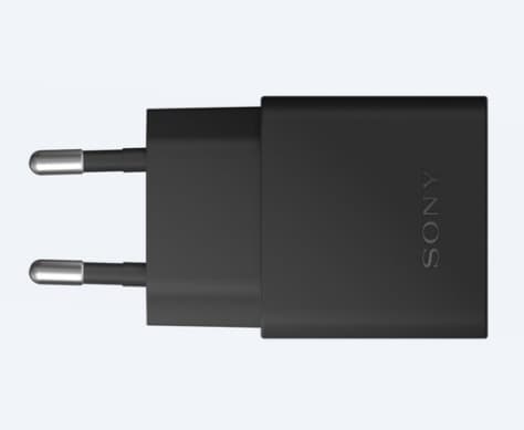 Sony Quick Charger UCH12 - Strömadapter - PE 2.0+, QC 3.0 (USB) - på kabel: Micro-USB - svart - för XPERIA X, X Performance, X Performance Dual, XA,