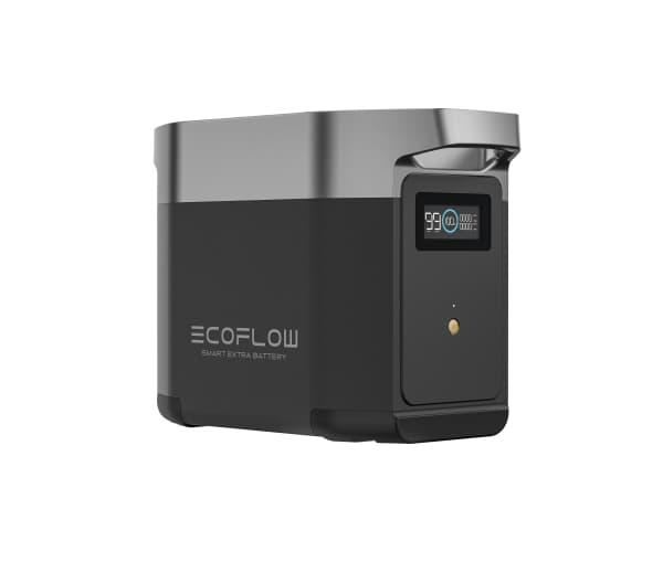 EcoFlow Delta 2 - Ekstra batteri for bærbar kraftstasjon - litium-jernfosfat - 1024 Wh - utgangskontakter: 1 - USA - for Delta 2
