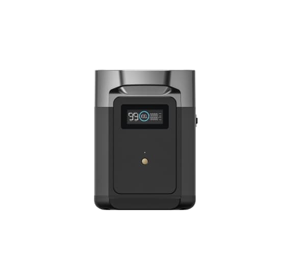 EcoFlow Delta 2 - Ekstra batteri for bærbar kraftstasjon - litium-jernfosfat - 1024 Wh - utgangskontakter: 1 - USA - for Delta 2