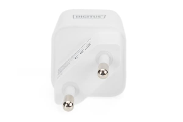 Digitus - Strømadapter - 20 watt - 3 A - PD 3.0 (24 pin USB-C) - hvit