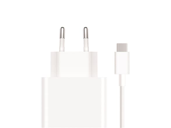 Xiaomi MDY-12-EJ - Strømadapter - 67 watt - 3 A (USB) - på kabel: USB-C - hvit